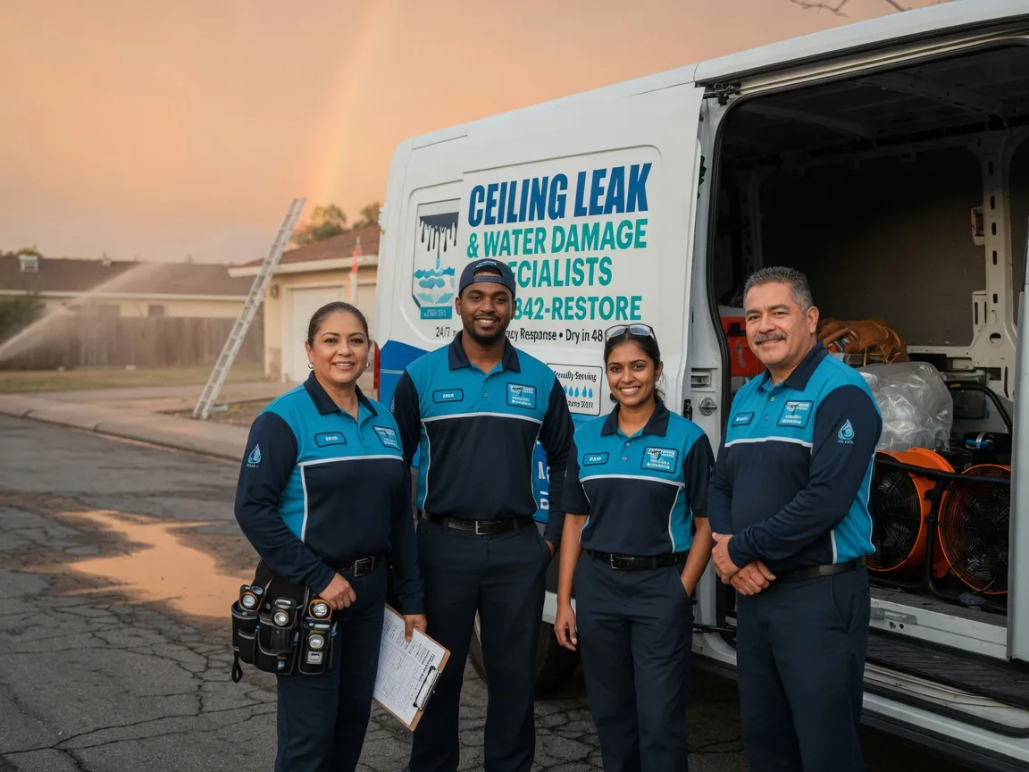 Ceiling Leak Cleanup company in Locust Hill, VA